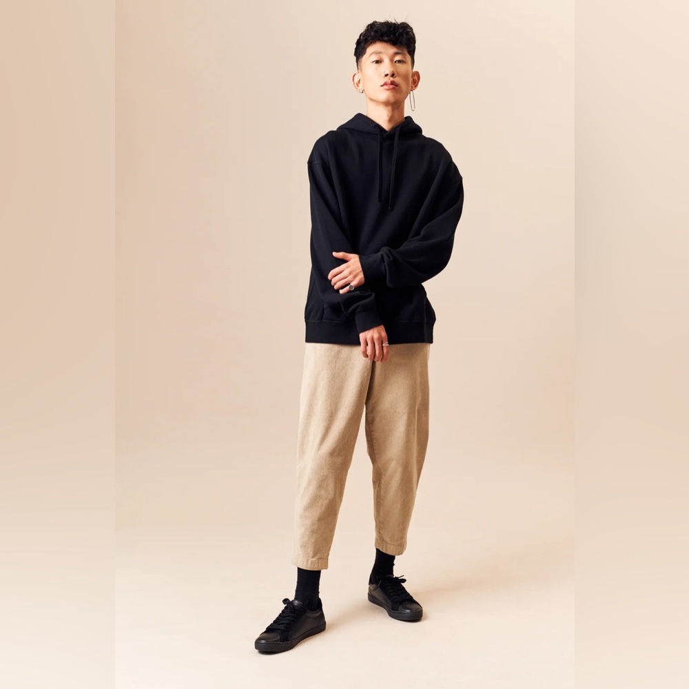 KOTN Unisex Corduroy Pull-up Trouser in Cashmere